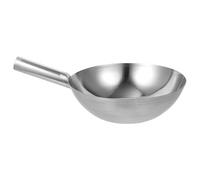 SUPVOX Louche en Acier Inoxydable Épaisse Taille Moyenne, Cuillère à Eau Multifonction Cuisine, Ustensile Résistant la Corrosion, pour Maison, Restaurant et Cantine, Louche Cuisine