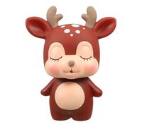SUPVOX Love Deer Tirelire en Forme De CœUr en Plastique Souple - Tirelire DéCorative pour Enfants Cadeau Parfait pour Anniversaire Et ÉDucation FinancièRe