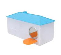 SUPVOX Maison Plastique pour Oiseaux Nid Confortable pour Petits Oiseaux Nichoir Pratique Et Design pour Intérieur Et Extérieur Couleur Aléatoire