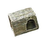 SUPVOX Maison pour Hamster Paille Cabane Pliable pour Animaux De Compagnie Maison pour Écureuil Et Petit Hérisson