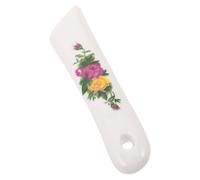 SUPVOX Manche de Couteau en Céramique 15 Cm Motif Floral Artistique, Poignée Ergonomique pour Couteaux Cuisine Domestique, Remplacement pour Couteaux de Chef Légumes, Couleur Jaune