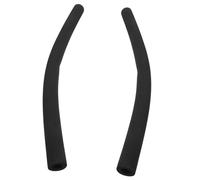SUPVOX Manchon Confortable 2pcs Protectrice et Facile à Installer Housse en Mousse Noire pour Poignée de Poussette pour Barre de Poussette