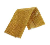 SUPVOX Manchon de Poignée pour Microphone sans Fil en Plastique Strass Dorés, Compatible pour Micro Portable, Cache-micro Élégant pour Chanteurs et Animateurs, Accessoire Scène Solide