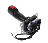 SUPVOX Manette De Jeu Manche à Balai Microcircuit Et Vibration, Accessoire De Jeu Portable Pour Simulation De Vol, Compatible Multiplateforme, Contrôleur Précis Pour Gamers, Noir