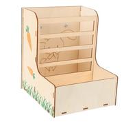 SUPVOX Mangeoire Fixe pour Lapin et Petits Animaux Râtelier à Foin Outil Dalimentation Pratique pour Cage Danimaux de Compagnie