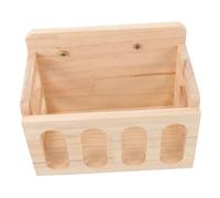 SUPVOX Mangeoire pour Petits Animaux Râtelier Suspendu ou Posé et Anti-gaspillage pour Cochons Chinchillas Accessoire Habitat Pratique