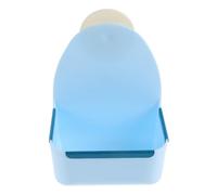 SUPVOX Mangeoire Suspendue Anti-Renversement pour Petits Animaux Bol d'alimentation Bleu Compact Conteneur de Nourriture pour Lapin Hamster et Cobaye Facile à Nettoyer et Installer