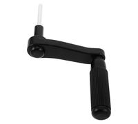 SUPVOX Manivelle Pliable Noire pour Bureau Assis-Debout, Poignée en Plastique et Fer, Mécanisme de Réglage Hauteur 12 X 4 X 4 Cm, Table à Manivelle Réglable pour Espace de Travail