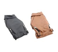 SUPVOX Manteau d'hiver pour Chien Coupe-Vent en Tissu Noir Taille l pour Randonnée Utilisation Extérieure Animal De Compagnie