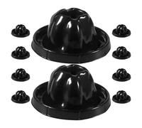 SUPVOX Maquettes de Volcans Soi-même 10 Pièces, Base des Éruptions Volcaniques en Plastique Stable, Modèles Scientifiques pour Expériences Éducatives en Volcanologie