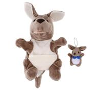 SUPVOX Marionnette À Main en Forme d'animal Mignon Singe Girafe Chien Dinosaure Grenouille Licorne Peluche Cochon Panda Marionnette À Main De Dessin Animé Mignonne