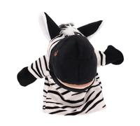 SUPVOX Marionnette à Main Zèbre Douce Peluche pour Garçon Fille Marionnette Doigts pour Comptines et Théâtre Éducatif Interactif pour Maternelle et Apprentissage