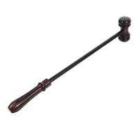 SUPVOX Marteau de Juge en Bois Massif, Maillet en Bois D'1 Pièce, Marteau de Vente aux Enchères Réutilisable, Outil Léger pour Salle D'audience et Bureau Judiciaire