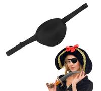 SUPVOX Masque Pour Les Yeux Paresseux Enfant Cache-Œil Pirate En Tissu Doux 7.5X6.1Cm Accessoire Déguisement Halloween Fête