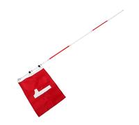 SUPVOX Mât De Drapeau Portable Sections Ensemble Pour Entraînement Au Putting Jardin Et Practice Trou De Drapeau Et Tasse