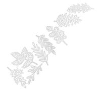 SUPVOX Matrice de Découpe Feuille en Acier au Carbone 10X96 CM Pochoir DIY pour Scrapbooking et Décoration D’Albums Outil Artisanal pour Création de Cartes et Projets de Bricolage