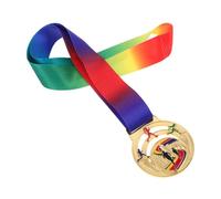 SUPVOX Médaille de Compétition Alliage de Zinc et Durable avec Ruban pour Courses et Marathons Finition Dorée pour Récompenses