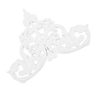 SUPVOX Médaillon pour Plafonnier, Applique Murale Décorative en Ps Blanc, Style Européen, Installation Facile, pour Décoration de Plafond, Projet Diy, pour Mur et Meuble