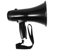 SUPVOX Mégaphone Portable 25w Enregistrement 240 Secondes Haut-Parleur Puissant Noir Léger pour Encouragement Sportif Sécurité Et Événements en Extérieur