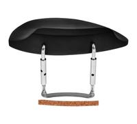 SUPVOX Mentonnière de Remplacement pour Violon en Ébène Repose-menton Rond Compatible Violon Classique Accessoire Instrument de Musique pour Adultes Support Stable et Élégant Adaptée