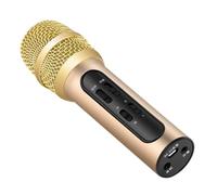 SUPVOX Microphone Karaoké Professionnel Filaire pour Chant Studio Compatible Smartphone et PC Voix Claire et Sensible pour Ktv Mariage et Scène