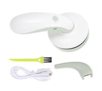 SUPVOX Mini Aspirateur à Poussière Filaire Vert 36v pour Voiture et Bureau, Petit Aspirateur Électrique Portable Brosse Nylon, Collecteur de Table Silencieux Nettoyage Clavier