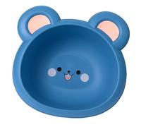 SUPVOX Mini Bassin Lavabo Compact et Adorable pour Bébé à Motifs de Dessins Animés en Plastique Pp Bleu Facile à Porter et Nettoyer pour Bain et Lavage du Visage