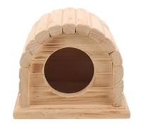 SUPVOX Mini Cabane en Bois pour Animaux De Compagnie Refuge pour Hamsters Rats Et Cochons Dinde Maison en Bois Sécurisée