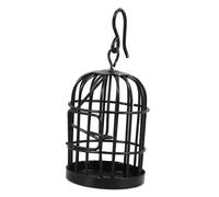 SUPVOX Mini Cage à Oiseaux Décorative Modèle De Mini Maison Ornement De Cage à Oiseaux Miniature Accessoire De Décoration Imitation