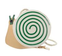 SUPVOX Mini Paquet Bandoulière pour Garçon et Filles en Tissu Doux, Porte-Monnaie Fille Motif Petit Escargot, Paquet à Main Rose Chaîne, pour Pièces, Clés et Petits Objets Quotidiens