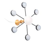 SUPVOX Miniature Ceiling Light Mini Chandelier Ornament for Mini House DIY Lighting Elegant Tiny House Lamp for Living and Dining Decoration Easy to Install