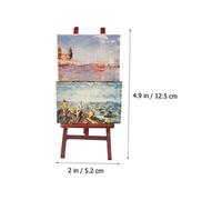 SUPVOX Miniature Chevalet Décoratif Modèle Réaliste pour Maison de Poupées Accessoire Compact et pour Décoration et Photographie