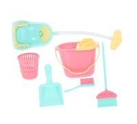 SUPVOX Miniature Mini Cleaning Tool Set for Dollhouse Accessories Realistic Mini House Decoration Doll Cleaning Props for Role Play and Gift