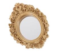SUPVOX Miroir Miniature Classique pour Maison de Poupées Décoration Murale Détails Élégants Accessoire pour Aménager des Vie Réalistes