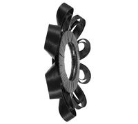 SUPVOX Miroir Mural Rond en Rotin Tressé Naturel Miroir Décoratif pour Salon et Salle de Bain Artisanal Décoration Murale Bohème pour Chambre et Entrée