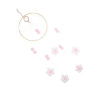 SUPVOX Mobile De Lit Garçon Fille Fille Décoration Suspendue Avec Boules Laine Fleur Style Scandinave Pour Chambre Garçon Et Magasin De Vêtements Installation Facile Et Matériau Sécurisé