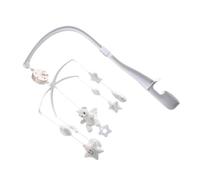 SUPVOX Mobile Musical Pour Berceau Bébé Étoile 5 Branches Doux En Tissu, Jouet Suspendu Sensoriel Pour Chambre De Nourrisson, Stimulation Visuelle Et Motrice, Accessoire Décoratif Bébé