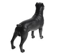 SUPVOX Modèle Cane Corso Statue de Chien Chiot Chien réaliste Ornement de Chien pour Les Enfants Chiens Enfant Figurine de Husky Jouets pour Animaux de Compagnie Plastique Noir