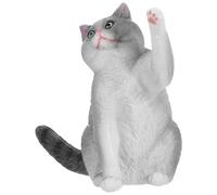 SUPVOX Modèle De Chat British Shorthair Figurine De Chat Réaliste Décoration De Bureau