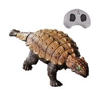 SUPVOX Modèle de Dinosaure Ankylosaure Électrique Télécommandé Éducatif Garçon Fille Décoration de Bureau Réaliste avec Détails Fins Résistant