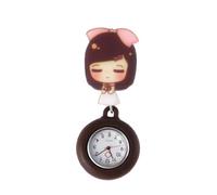 SUPVOX Montre de Poche Infirmière Suspendue en Plastique Design Simple, Fonction de Précision pour Médecin et Infirmière, pour Surveillance Médicale Quotidienne