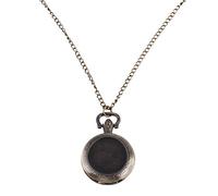 SUPVOX Montre de Poche Rétro Vintage en Alliage Forme Ancienne, Pendentif pour Collier, Élégant Homme Femme, Fête et Shopping