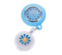 SUPVOX Montre D'infirmière et Surveillance en Alliage Verre à Clip Rétractable Montre Polyvalente pour Personnel Infirmier, pour Usage Médical