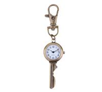 SUPVOX Montre Suspendue Rétro Boucle Clé Montre à Quartz Classique Vintage Pendentif Portable pour Couple Suspendue Créative Présent Élève et Usage Quotidien