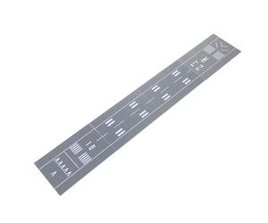 SUPVOX Moquette d'aéroport : 60 x 10 cm Tapis de piste miniature en plastique pour avions - Toile de fond pour présentation d'avions - Base de maquette d'avion