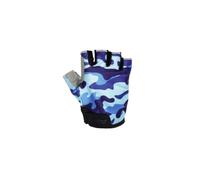 SUPVOX Moufles de Cyclisme Taille S Demi-Doigts pour Garçon et Filles en Nylon Respirant Couleur Bleu Adaptés pour Vélo et Haltérophilie