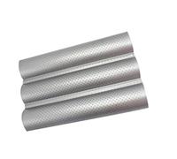 SUPVOX Moule à Français Ondulé en Métal Argenté, Taille Moyenne 3 Fentes, Outil de Cuisson pour Baguettes, Plaque de Cuisson Résistante, Ustensile Pâtisserie Adapté la Maison