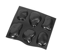 SUPVOX Moule à Galets en Béton Réutilisable 6 Cavités pour Allée De Jardin, Terrasse Et Pavage Extérieur, Plastique Solide, Fabrication DIY, Décoration Paysagère Robuste