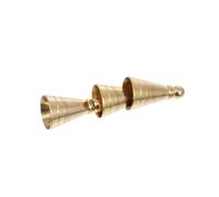 SUPVOX Moule à Parfum en Laiton Doré, Lot de 3 Moules à Cône de Tour, Outil DIY pour Fabrication D’Parfum Décoratif, Compact et Léger, Accessoire pour Salon de Thé et Parfum D’Ambiance