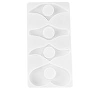 SUPVOX Moule en Silicone pour Marque-Page et Bague de Pouce, Moule à Coulée Epoxy Multi-Usage, Flexible et Réutilisable, Loisirs Créatifs et Fabrication D’Accessoires Artisanaux